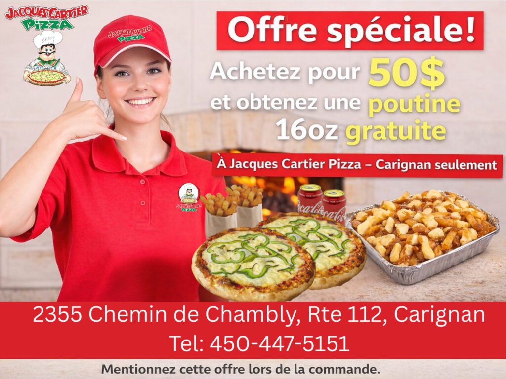 Jacques Cartier Pizza